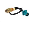 Fakra Adapter Cable Fakra Z Male to RCA Female Antenna Extension Cable RG174 25cm