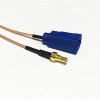 20 Stück Fakra-Stecker-Kabel-Adapter RG178 mit Fakra-C-Buchse, Schalter, CRC9-Stecker