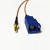 Adaptador de Cable de conector Fakra 20 piezas RG178 con enchufe CRC9 de interruptor hembra Fakra C