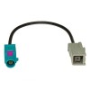 Fakra LVDS Cable Fakra Z a HRS GT5-1S Gris RF Cable RG174