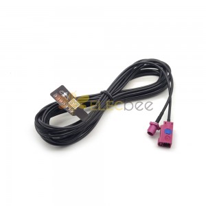 Fakra Radio Connector Fakra K Female to Male Antanna Adapter Pigtail Cable 5m for Car Sirius XM