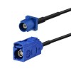 20pcs Fakra to Fakra Cable 1M Blue C Female to Male GPS Antenna Extension Cable RG174