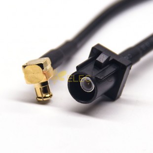 Fakra to MCX A Code Fakra Straight Male to MCX Right Angle Male Cable 1M