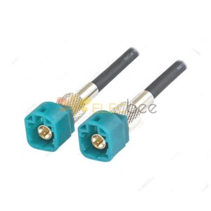 HSD Connector Price 4Pin Z Code Plug to Plug LVDS Cable Assembly 1M