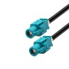HSD LVDS Z Plug to Z Plug Male Straight Vehicle Car Video Camera Cable Assembly 50cm