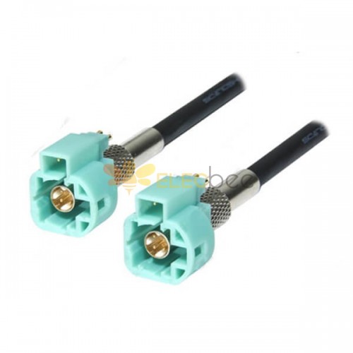  keisnoaja Fakra HSD Connector LVDS Cable Extension 1M with 6Pin  H Code Female to Female : Electronics