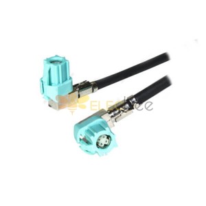 LVDS Video Cable Assembly 1M avec 4Pin Z Code Female to Female HSD Connector