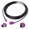 RF Cable Extension Fakra H Pink Male to Fakra H Pink Female Satellite Radio Antenna Extension Câble 5M