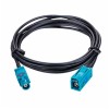 RF коаксиальный удлинительный кабель радио GPS антенна Fakra Z удлинительный кабель между мужчинами и женщинами 5 м для BMW Audi Mercedes Benz