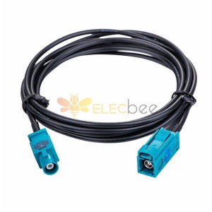 RF Coaxial Extension Cable Radio GPS Antenna Fakra Z Male to Female Extension Cable 5M For BMW Audi Mercedes Benz