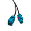 RF коаксиальный удлинительный кабель радио GPS антенна Fakra Z удлинительный кабель между мужчинами и женщинами 5 м для BMW Audi Mercedes Benz