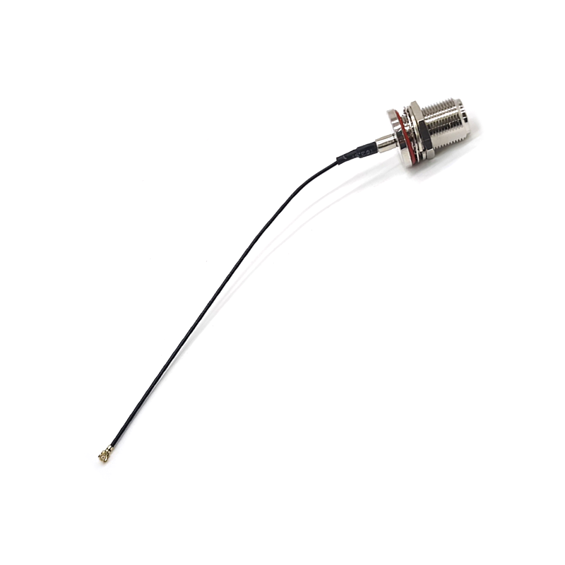 20 Stück N-Typ-Koaxialkabel-Stecker auf Ipex 1,37-Kabel, 15 cm