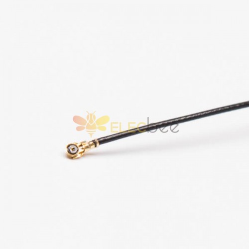 2pcs I-PEX Cables RF Coaxial 0.81 Black with IPEX Ⅴ to IPEX Ⅴ