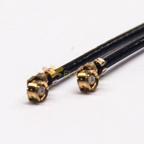 30pcs Ipex Connector Cable 1.37 Ipex Dual Right Angle Female to Female Assembly Extension Cable