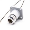 N Female Bulkhead Connector Four Hole Flange Straight Female to IPEX Terminal Cable