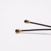 20 piezas RP SMA hembra a Ipex Cable adaptador conector de montaje en PCB de crimpado de 90 grados