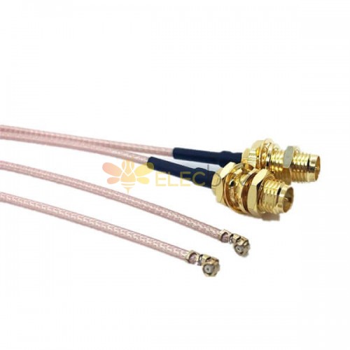 20pcs UFL to RP SMA Cable 18CM with U.FL(IPEX) to RP-SMA Female Pigtail Antenna Wi-Fi Coaxial RG-178 Low Loss Cable