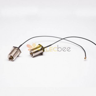 Use MHF Cable Coax Connector IPEX Ⅰ with RF1.13 Black FME Male