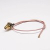 30 шт. водонепроницаемый кабель SMA прямой женский Blukhead для IPEX I коаксиальный кабель в сборе RG178 20 см