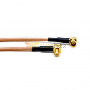Удлинительный кабель MCX, 20 шт., прямоугольный кабель MCX для мужчин и женщин с RG316