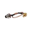 CÂBLE BNC 75 Ohm RF coaxial Cable Assembly RG316 10CM à MCX Male Right Angle