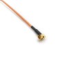 BNC Cables Front Bulkhead Female Waterproof to MCX Female Right Angled with RG316