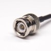 BNC Connector with Cable Straight Male 50Ohm to MCX Angled Male with RG316