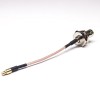 Cable BNC Waterproof Female Straight to MCX Male Straight with RG316