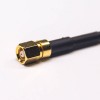 Female Connector for Coaxial Cable SMC to MCX Right Angle RG174 Cable
