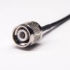 Buchse MCX Rechter Winkel zu TNC Straight Stecker für RG174 Kabelmontage 10cm