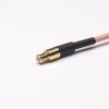 MCX Adapter Cable Straight Male to MCX Right Angled Female with RG316