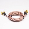 MCX Antena Cable Plug to Plug RG178 Montaje 1M