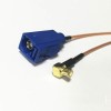 20 adet MCX Erkek Kablo RG178 Anahtar Fakra C Dişi Konnektör