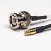 MCX Straight Plug 180 Degree Male to BNC Straight Male Coaxial Cable with RG316