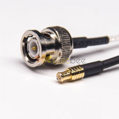 30pcs MCX Straight Plug 180 Degree Male to BNC Straight Male Coaxial Cable with RG316 10cm