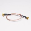 MCX para MCX plug cable plug para plug RG178 Montagem 20cm