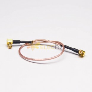 MCX a MCX Cable Plug para Conectar RG178 Montaje 20cm