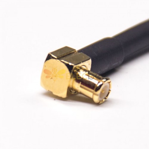 20pcs N Types RF Coaxial Cable Straight Female to MCX Angled Male with RG174