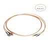 Pigtail Coaxial Cable with Connector MCX Male to F Female RG316 Assembly 1M(Pack of 2)