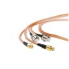 Pigtail Coaxial Cable with Connector MCX Male to F Female RG316 Assembly 1M(Pack of 2)