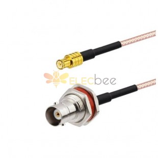 Câble RF 50 Ohm BNC Femme à MCX Male Pigtail Cable 15cm pour TV SDR USB Stick Tuner