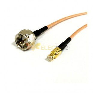 Adaptador de cable RF con macho MCX Recto al cable macho de cola de cerdo RG316 3M