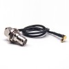 20 шт. 10 см RF коаксиальный кабель в сборе MCX прямоугольный мужской Blukhead для TNC женский 90 градусов