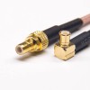 20pcs SMB Cable Female Straight to MCX Male Angled Coaxial Cable with RG316
