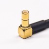 SMB Kabel Buchse Angld zu MCX Angled Female Gold Kabel mit RG316
