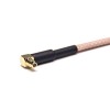 MMCX Cable Connector Homme Angled droit avec RG316