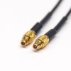20 adet MMCX Konnektör Kablo Fişi Düz Erkek - Erkek 1.37 Kablo için