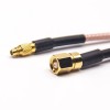 MMCX Connector Straight Male to SMC Straight Female Coaxial Cable with RG316