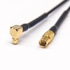 MMCX macho a MMCX cable hembra 1.37 Cable