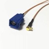 20 piezas MMCX RF Cable RG179 con interruptor de enchufe MMCX conector Fakra C Jack